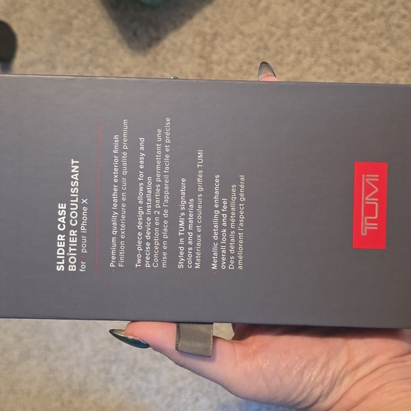 Tumi iPhone X Slider Case Brand New in Box - Picture 3 of 5